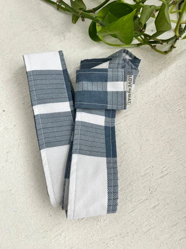 Friends and Family Sale Plaid Mat Strap