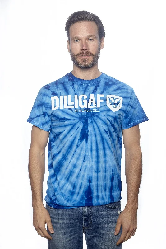 Deal Dash Blue Swirled Dilligaf T-shirt