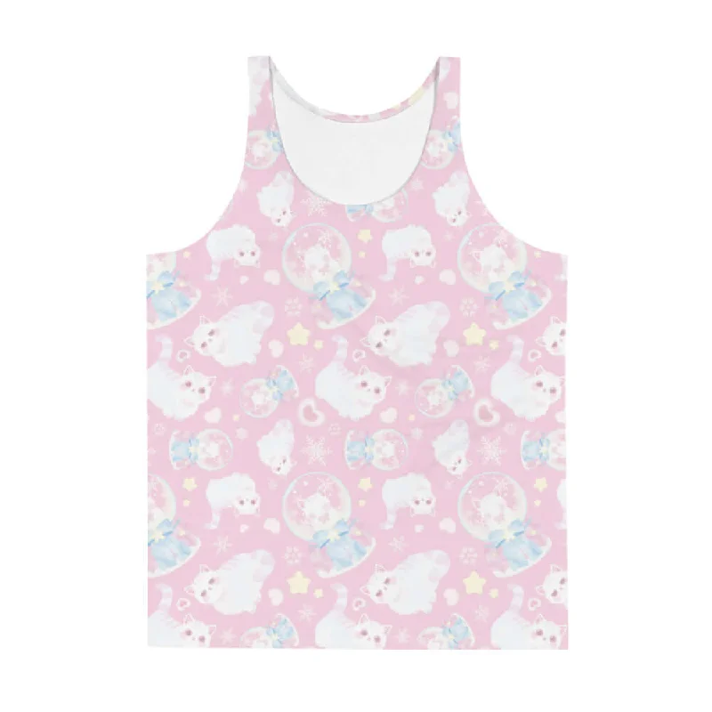 Lowest Price Men's Snow Kitten Tank Top