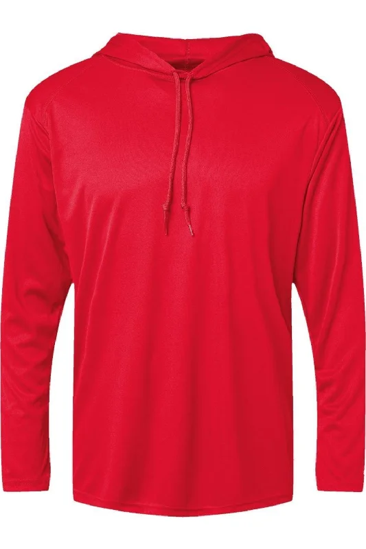 Don't Wait Badger B-Core Hooded Long Sleeve T-Shirt