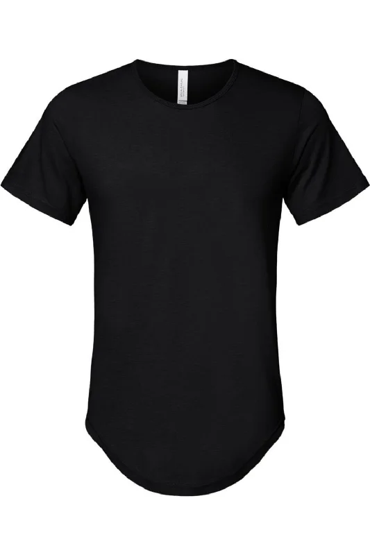 While Supplies Last BELLA + CANVAS Jersey Curved Hem Tee