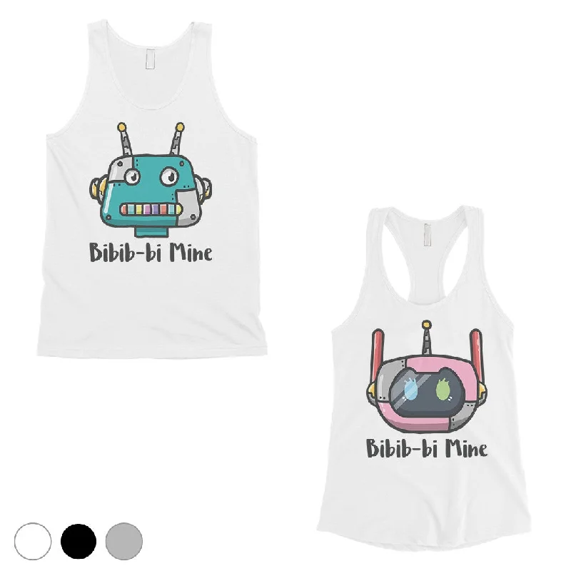 Price Cut Bibib-bi Mine Cute Couples Matching Tank Tops Cute Anniversary Gift