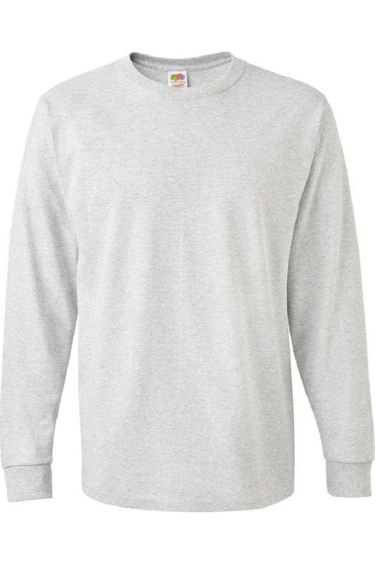Flash Sale Fruit of the Loom HD Cotton Long Sleeve T-Shirt