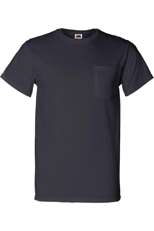 Clearance Sale Fruit of the Loom HD Cotton T-Shirt with a Pocket