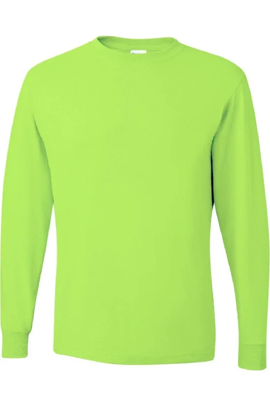 New Markdowns JERZEES Dri-Power Long Sleeve 50/50 T-Shirt
