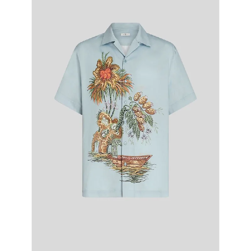 Today’s Deal SHORT-SLEEVED PRINTED COTTON SHIRT
