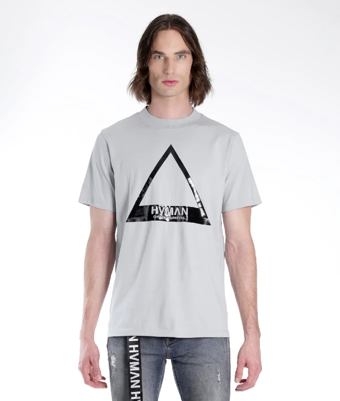 Buy Now Triangle Logo Tee In Ghost
