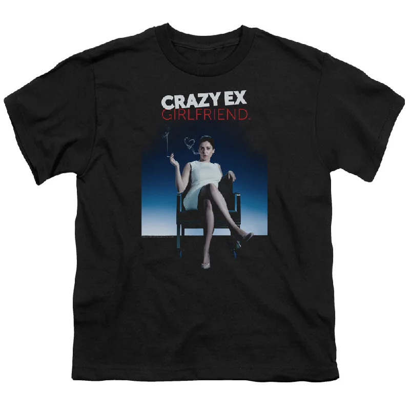 Deal Zone Crazy Ex Girlfriend Kids T-Shirt Smoke Black Tee