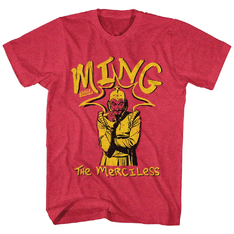 Special Offer Flash Gordon T-Shirt Ming Red Heather Tee