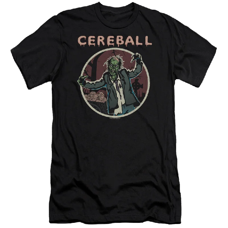 Now or Never Hell Fest Slim Fit T-Shirt Cereball Black Tee