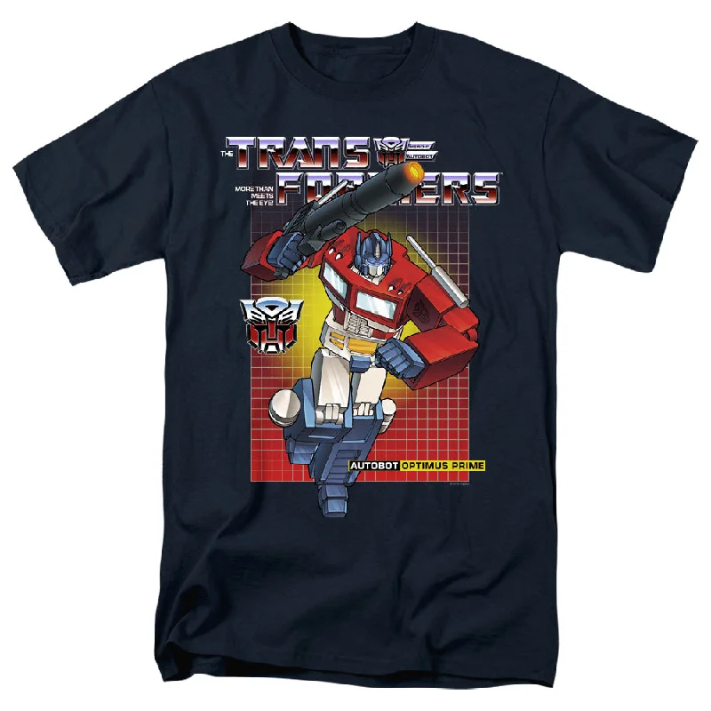 Bonus Savings Transformers T-Shirt Optimus Prime Navy Tee