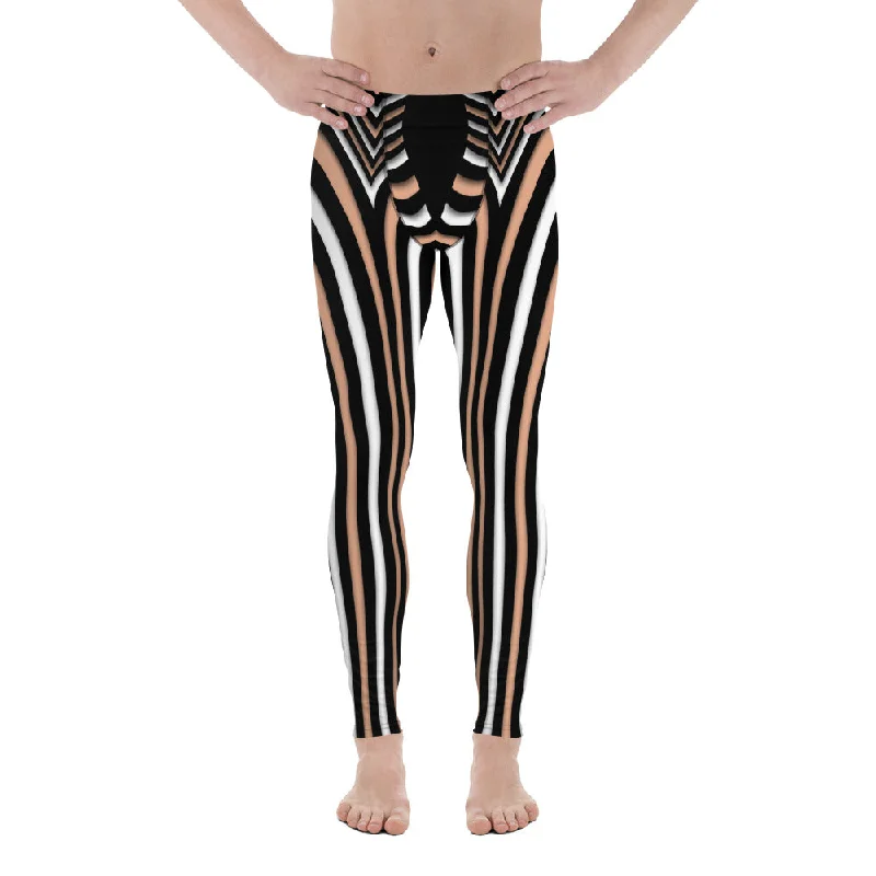 Deal Explosion Heart Shaped Illusion Men's Leggings