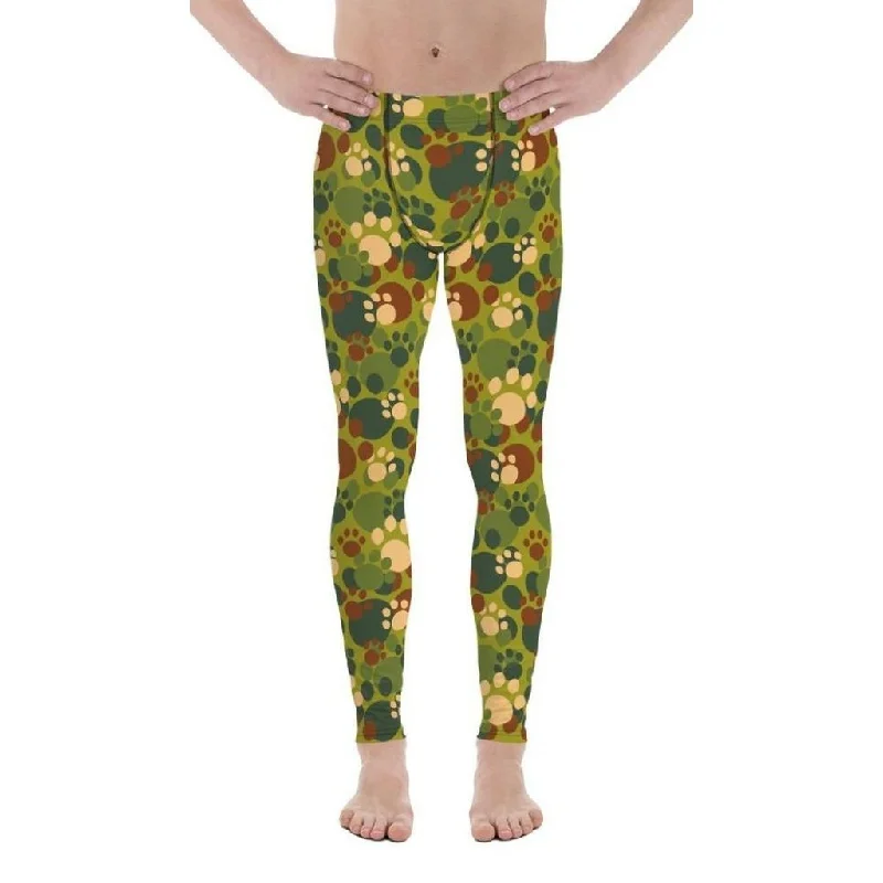 Bargain Blast Paw Camo Men's Leggings