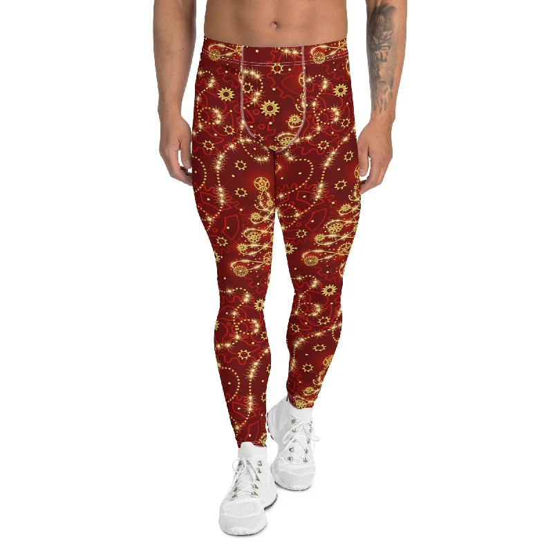 Steals and Deals Steampunk Christmas Men's Leggings