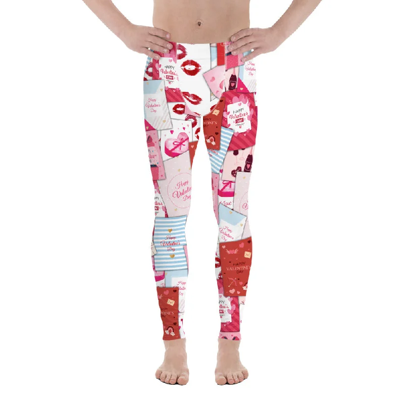 Mega Deal Valentine's Day Cards Men's Leggings